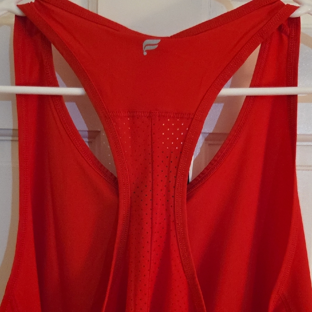 Fabletics Heated Red Tank Top - Picture 5 of 10